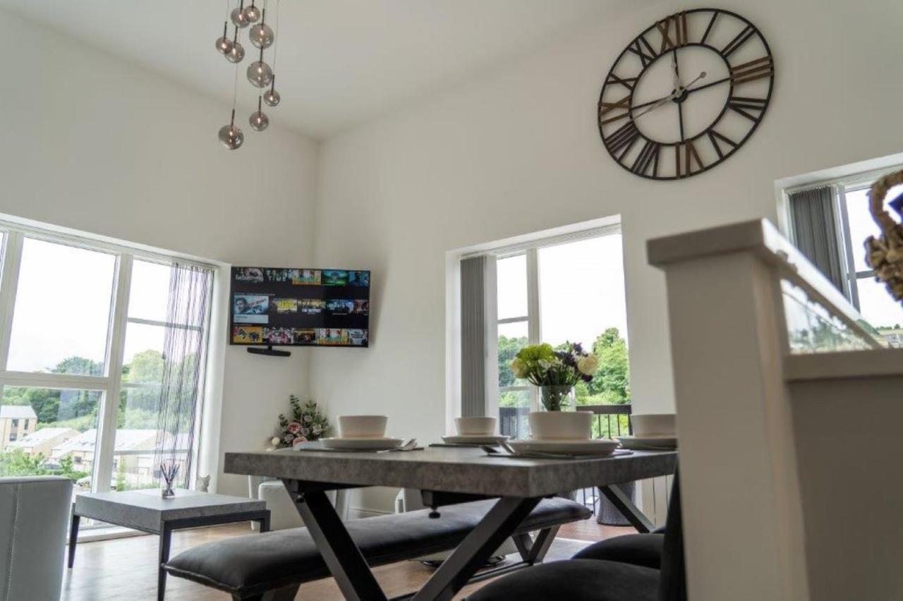 Apartament The Sidings, Luxury Penthouse, Haworth Zewnętrze zdjęcie